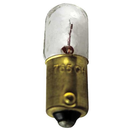 Eaton Miniature Incandescent Bulb, 755, 6.3V 28-2202