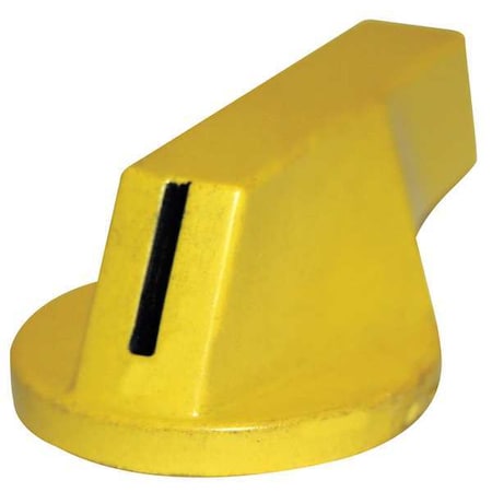 Eaton Switch Knob, Extended Lever, Yellow, 30mm 10250TLY