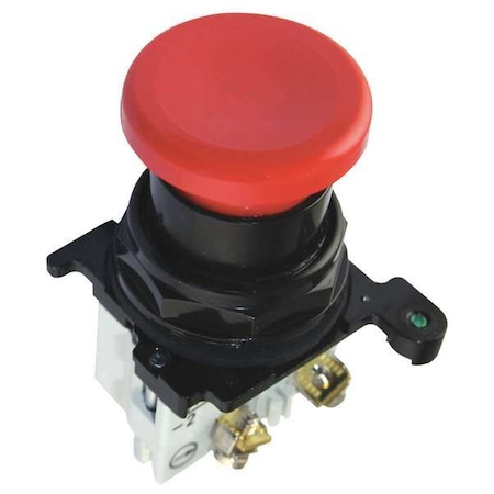 Eaton Non-Illuminated Push Button, Epoxy, Red E34LB2-1X
