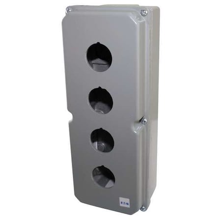 Eaton Pushbutton Enclosure, 9.63 in. H, Al 10250TN14