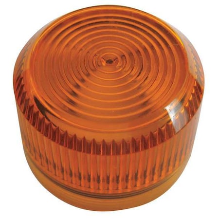 Eaton Pilot Light Lens, 30mm, Amber, Plastic E34H9