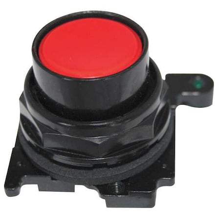 Eaton Non-Illum Push Button Operator, 30mm, Red E34PB2