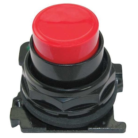 Eaton Non-Illum Push Button Operator, 30mm, Red E34EB2