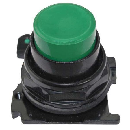 Eaton Non-Illum Push Button Operator, Green E34EB3
