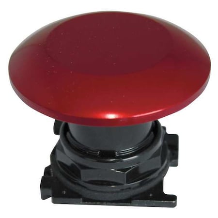 Eaton Mushroom Head, 30mm, Red, Metal E34JB2
