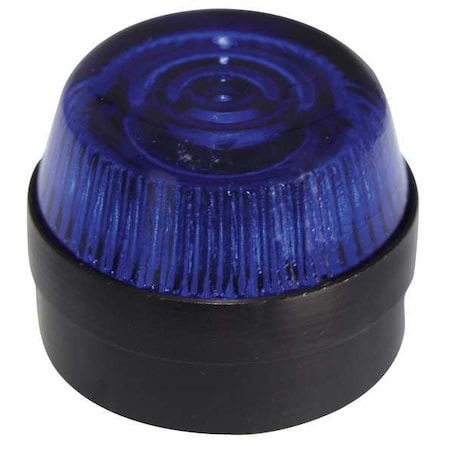 Eaton Pilot Light Lens, 30mm, Blue, Glass E34G6
