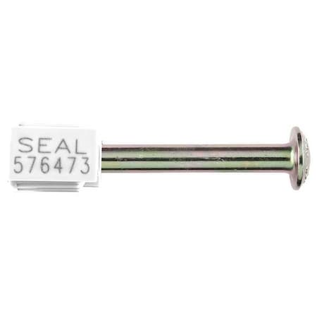 Tydenbrooks ISO 17712: 2013 High Security Bolt Seal, 4-3/8" x 5/16", ABS, White, PK250 1061067