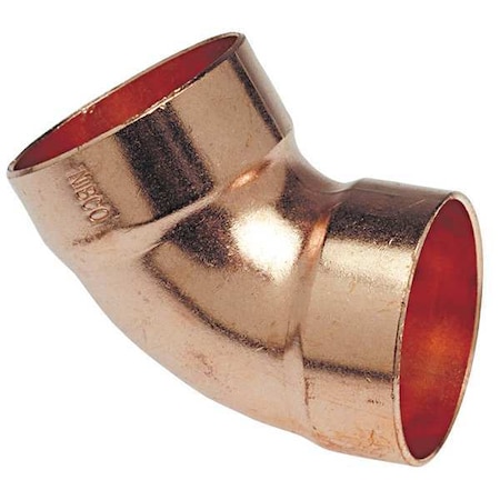 Nibco 1-1/2" NOM C Copper 60 Degree DWV Elbow 960 11/2