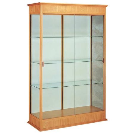 Ghent Display Case, 77X48X18, Autumn, Shelf Capacity (Lbs.): 20 691K-PB-AK