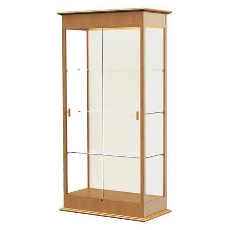 Ghent Display Case, 77X36X18, Autumn 694K-PB-AK