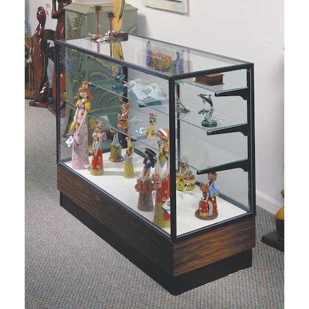 Ghent Display Case, 40X72X20, Walnut, Shelf Capacity (Lbs.): 20 2010-6-BZ-WV
