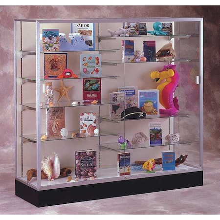 Ghent Display Case, 60X60X20, Satin 2605-WB-SN