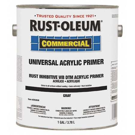 Rust-Oleum 1 gal. Gray Water Primer 292606
