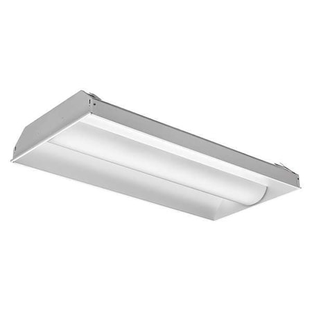 Lithonia Lighting Recessed Troffer, Integrated LED, 41 W 2AVL4 40L MDR EZ1 LP840