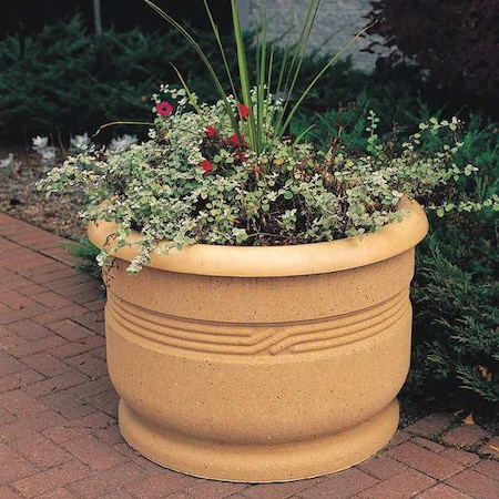 Wausau Tile Planter, Round, 26in.Lx26in.Wx24in.H TF4027W22