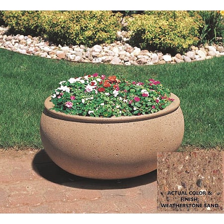 Wausau Tile Planter, Oval, 30in., 24in., 16in. TF4339W22