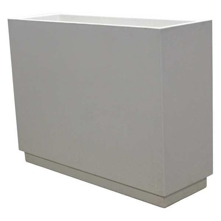 Wausau Tile Planter, Rectangle, 48in.Lx16in.Wx36in.H TF4356W22