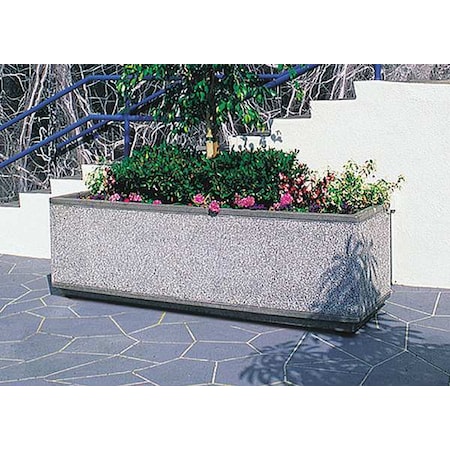 Wausau Tile Planter, Rectangle, 96in.Lx30in.Wx30in.H TF4180W22