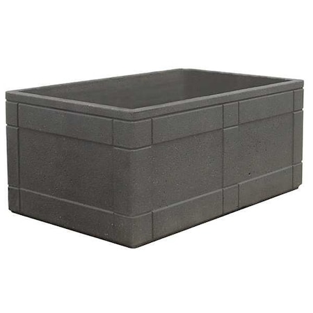 Wausau Tile Planter, Rectangle, 72in.Lx72in.Wx48in.H TF4183W22