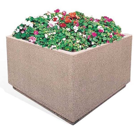 Wausau Tile Planter, Square, 48in.Lx30in.Wx30in.H TF4200W22