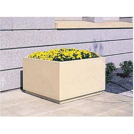 Wausau Tile Planter, Square, 72in.Lx72in.W, 36in.H TF4209W22