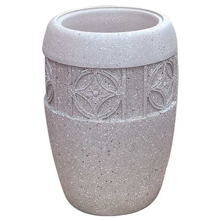 Wausau Tile Planter, Round, 18in.Lx18in.Wx25in.H TF4219W22