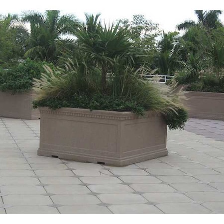 Wausau Tile Planter, Square, 72in.Lx72in.Wx36in.H TF4237W22