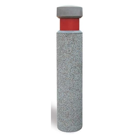 Wausau Tile Bollard, Round, 12in.Lx12in.Wx42in.H TF6086W22