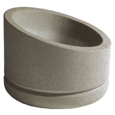 Wausau Tile Planter, Round, 24in.Lx24in.Wx18in.H SL4011W22