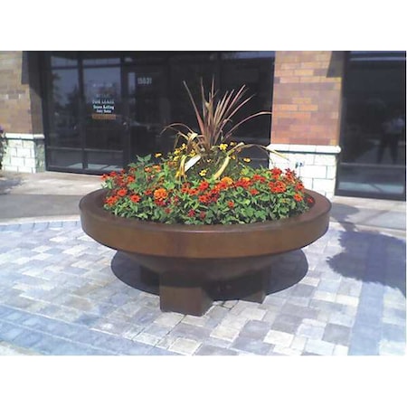 Wausau Tile Planter, Round, 48in.Lx48in.Wx18in.H SL403W22