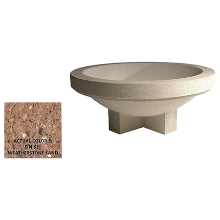 Wausau Tile Planter, Round, 42in.Lx42in.Wx19in.H SL4035W22