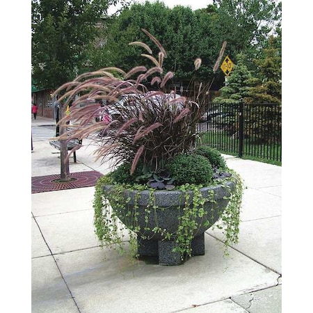 Wausau Tile Planter, Round, 96in.Lx96in.Wx38in.H SL4036W22