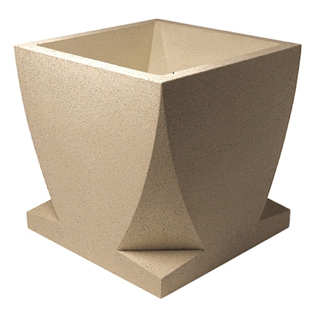 Wausau Tile Planter, Square, 24in.Lx24in.Wx18in.H SL4051W22