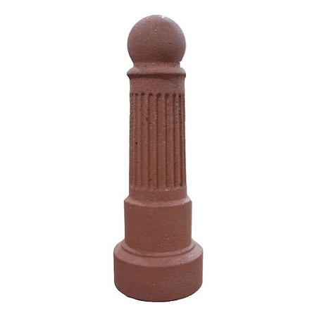 Wausau Tile Bollard, Square, 14in.Lx14in.Wx39in.H TF6127W22