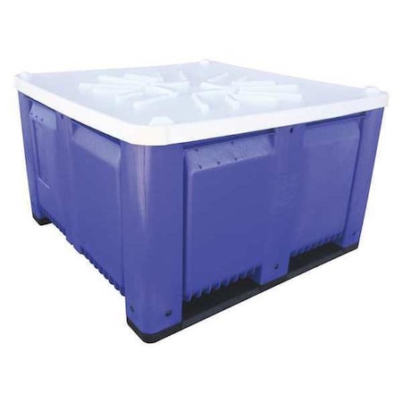 Decade Products White Plastic Bulk Container Lid M48L-110