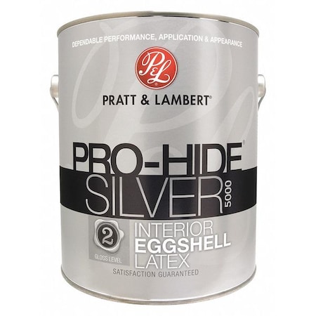 Pratt & Lambert Interior Paint, Eggshell, Latex Base, Manchester, 1 gal 0000Z5480-16