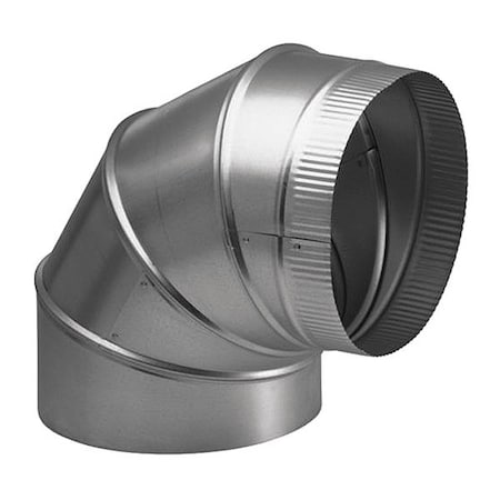 Broan-Nutone 10IN Adjustable Elbow, Galvanized Steel, 30 GA, 10" W, 13-1/4" H 418