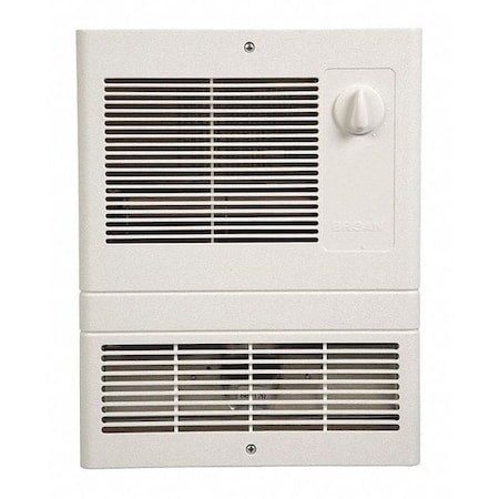 Broan-Nutone Electric Wall Heater, 1550 W, 120/240VAC, White 9815WH