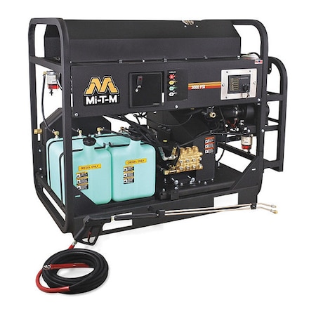 Mi-T-M Medium Duty 3000 psi Hot Water Gas Pressure Washer HS-3006-0MDK