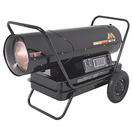 Mi-T-M Kerosene Forced Air, Portable Heaters, Sure Start, Dual Connector, 30" Wx 53" L MH-0400-0M11
