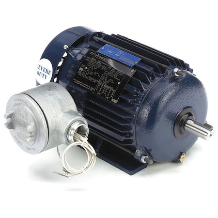 Leeson HazLoc Motor, 2 HP, 1755 RPM, 208-230/460V 145TTGN6527