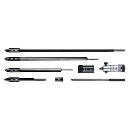 Mitutoyo 50 to 300/0.01mm Inside Mic 141-206