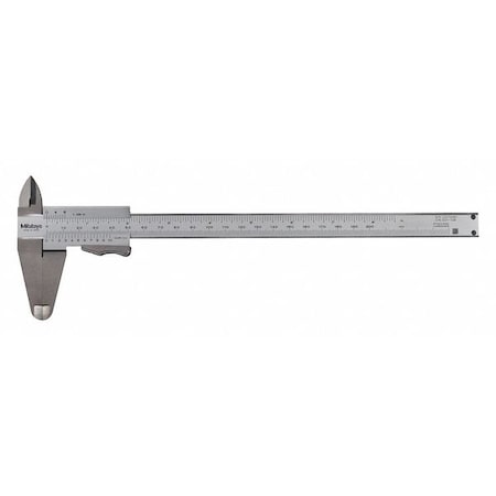 MITUTOYO Vernier Caliper 8In./200Mmw/Thumb Cl 531-108