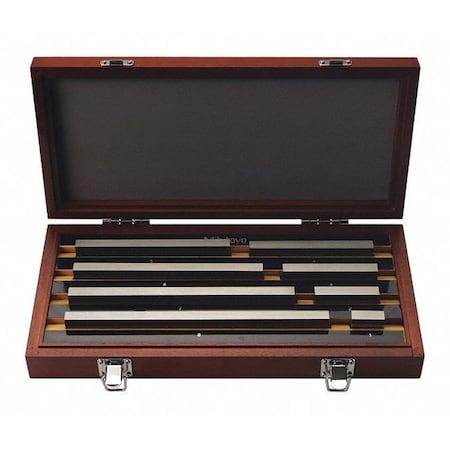 Mitutoyo 8Pcs/Set In, Rectangular, Asme 0 516-126-26