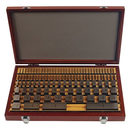 Mitutoyo 112 Pcs/Set, Mm, Square, Asme 0 516-438-26