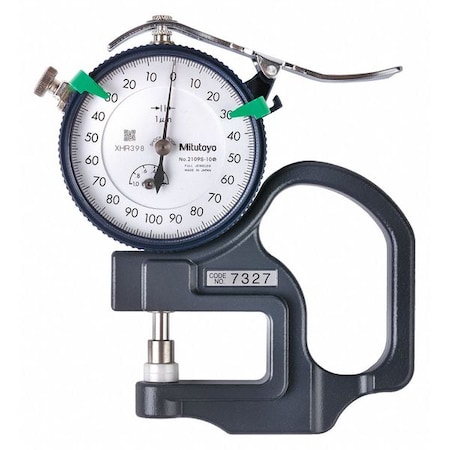 Mitutoyo Dial Thickness Gage 7327 | Zoro