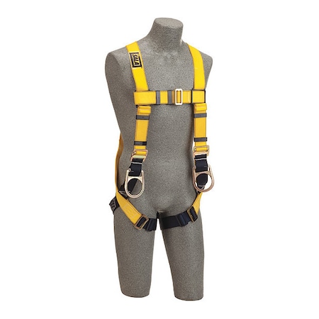 3M Dbi-Sala Delta(TM) Full Body Harness, S, 420 lb., Back, Side D-Ring 1101469
