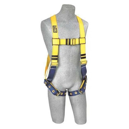 3M Dbi-Sala Delta(TM) Full Body Harness, XL, 420 lb., Back D-Ring 1102529