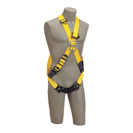 3M Dbi-Sala Delta(TM) Full Body Harness, L, 420 lb., Back, Front D-Ring 1112377