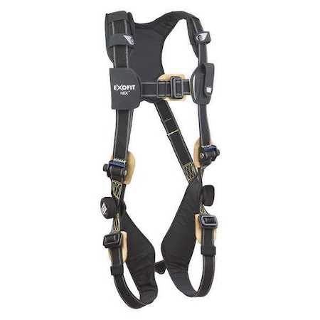 3M Dbi-Sala ExoFit NEX(TM) Arc Flash Full Body Harness, XL, 420 lb., Back D-Ring 1113338